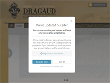 Tablet Screenshot of dragaudsojourns.com